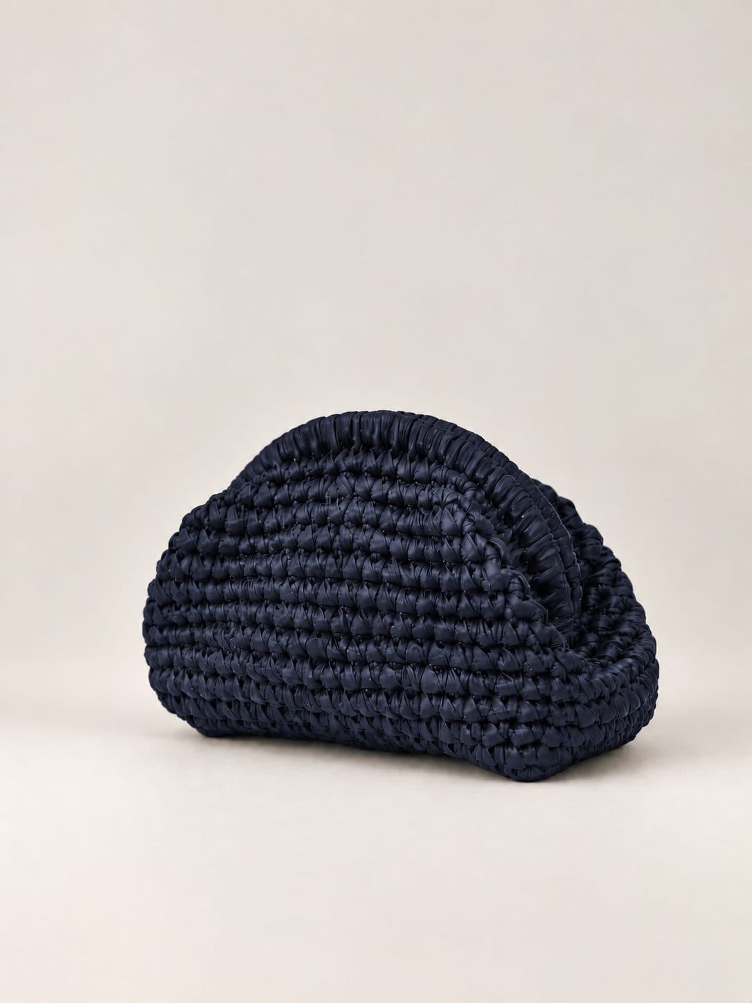 Deri Oval Clutch