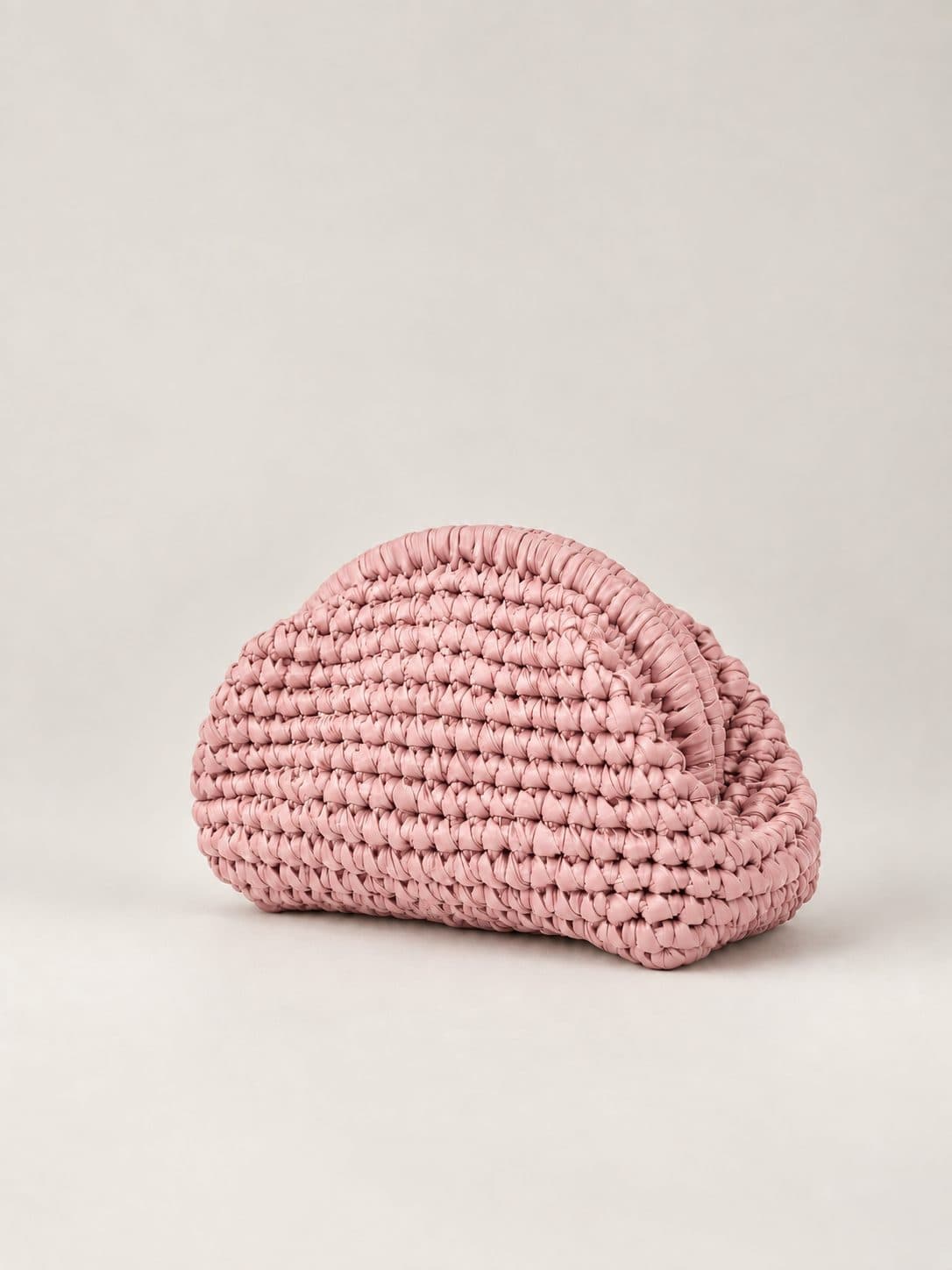 Deri Oval Clutch