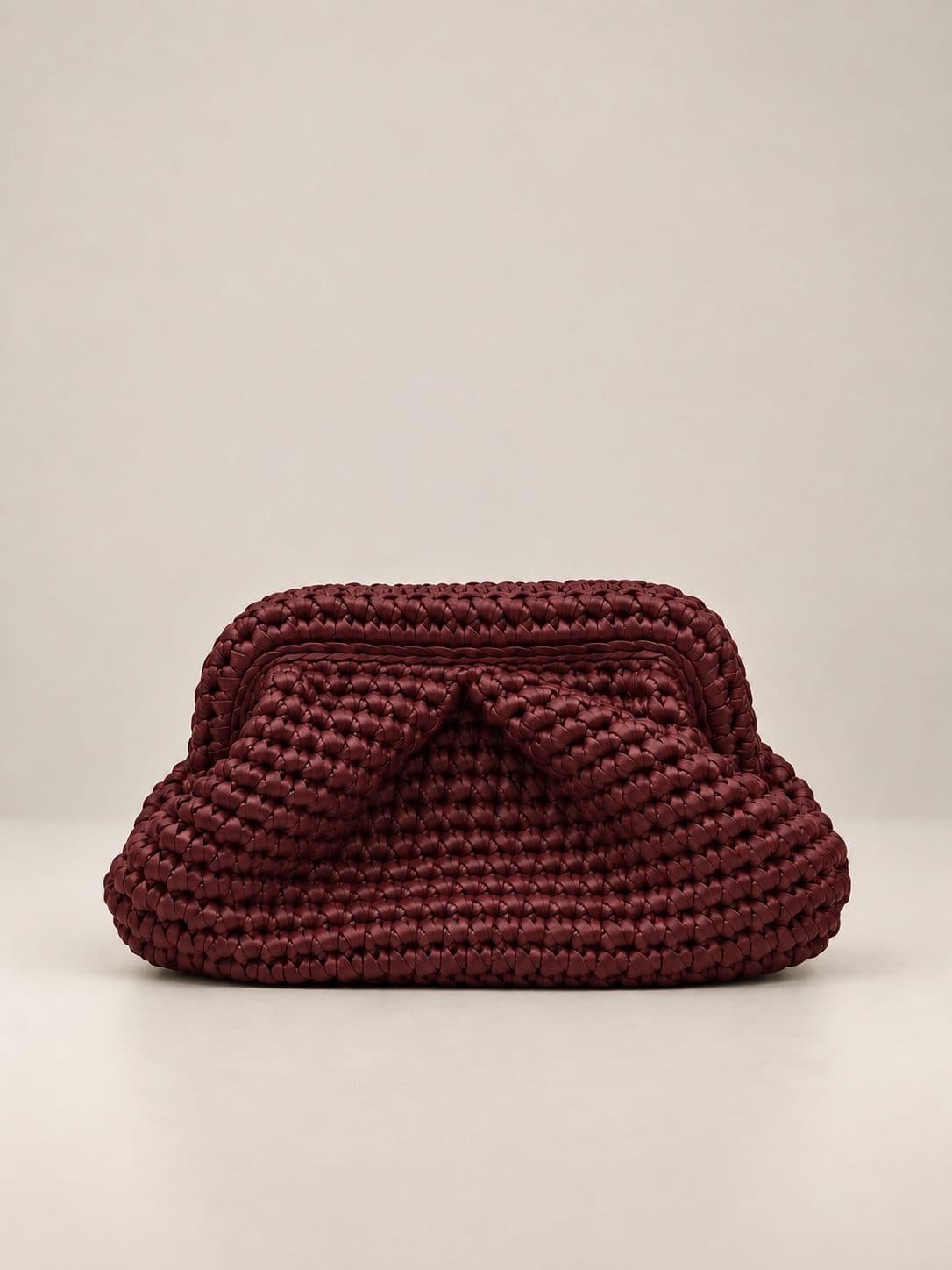 Mini Deri Klasik Clutch