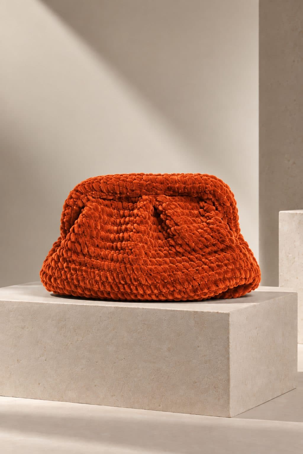 Mini Kadife Klasik Clutch