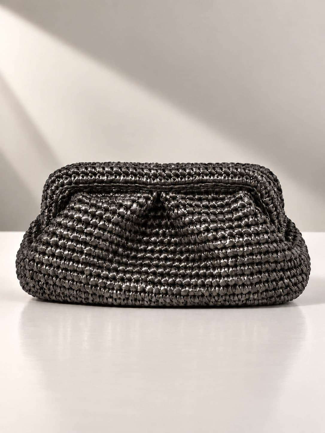 Metalik Klasik Clutch