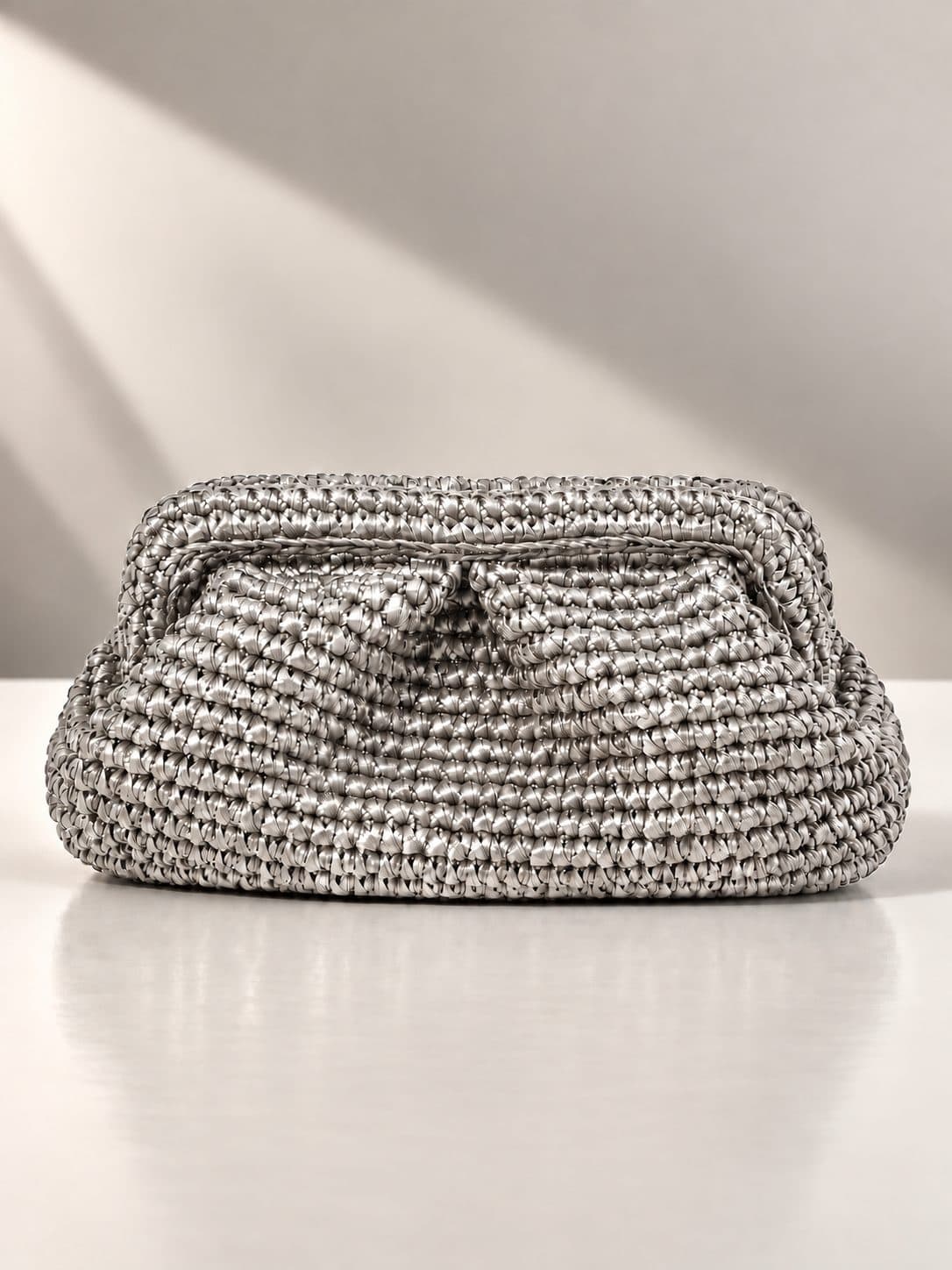 Metalik Klasik Clutch