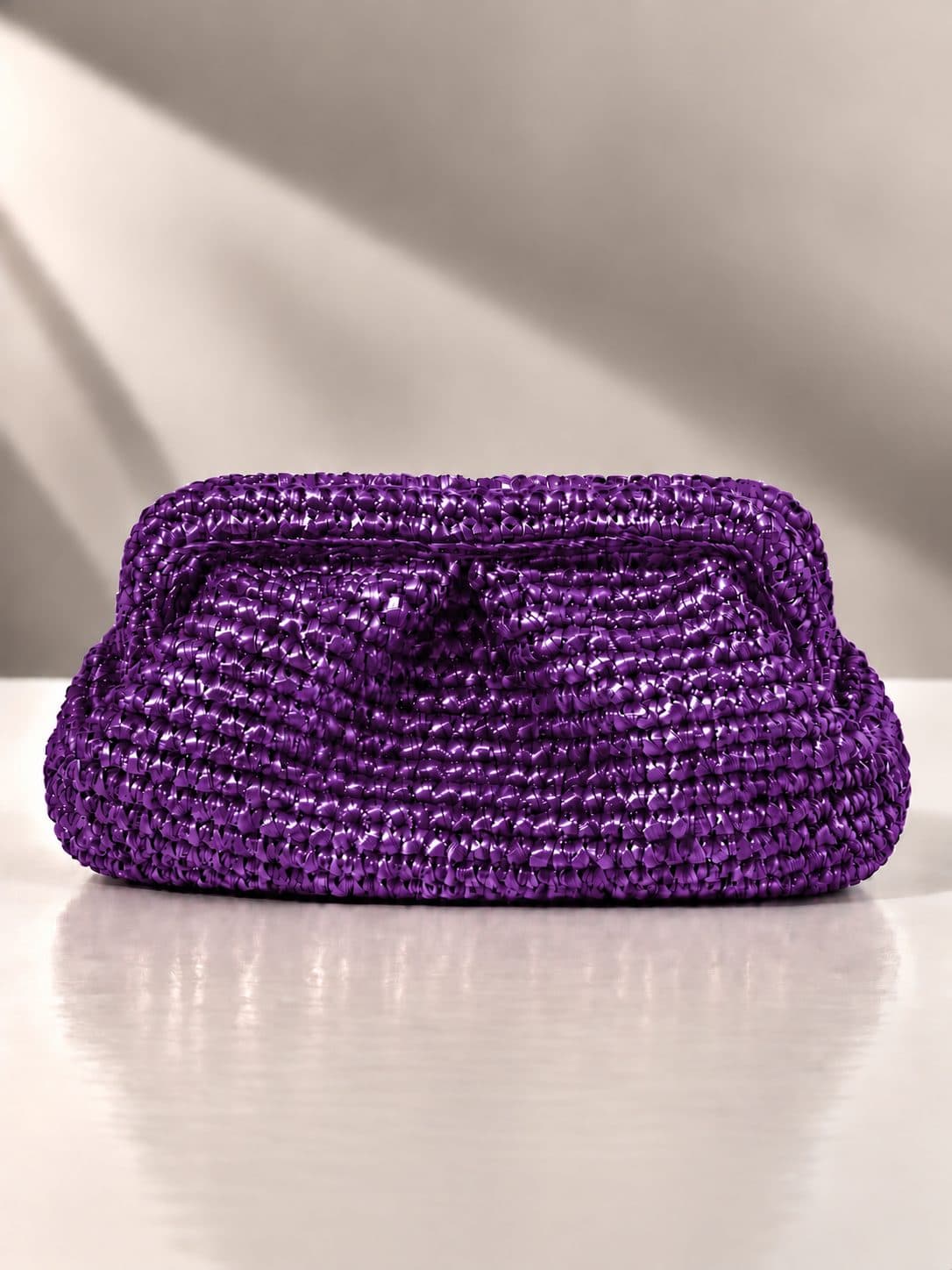 Metalik Klasik Clutch