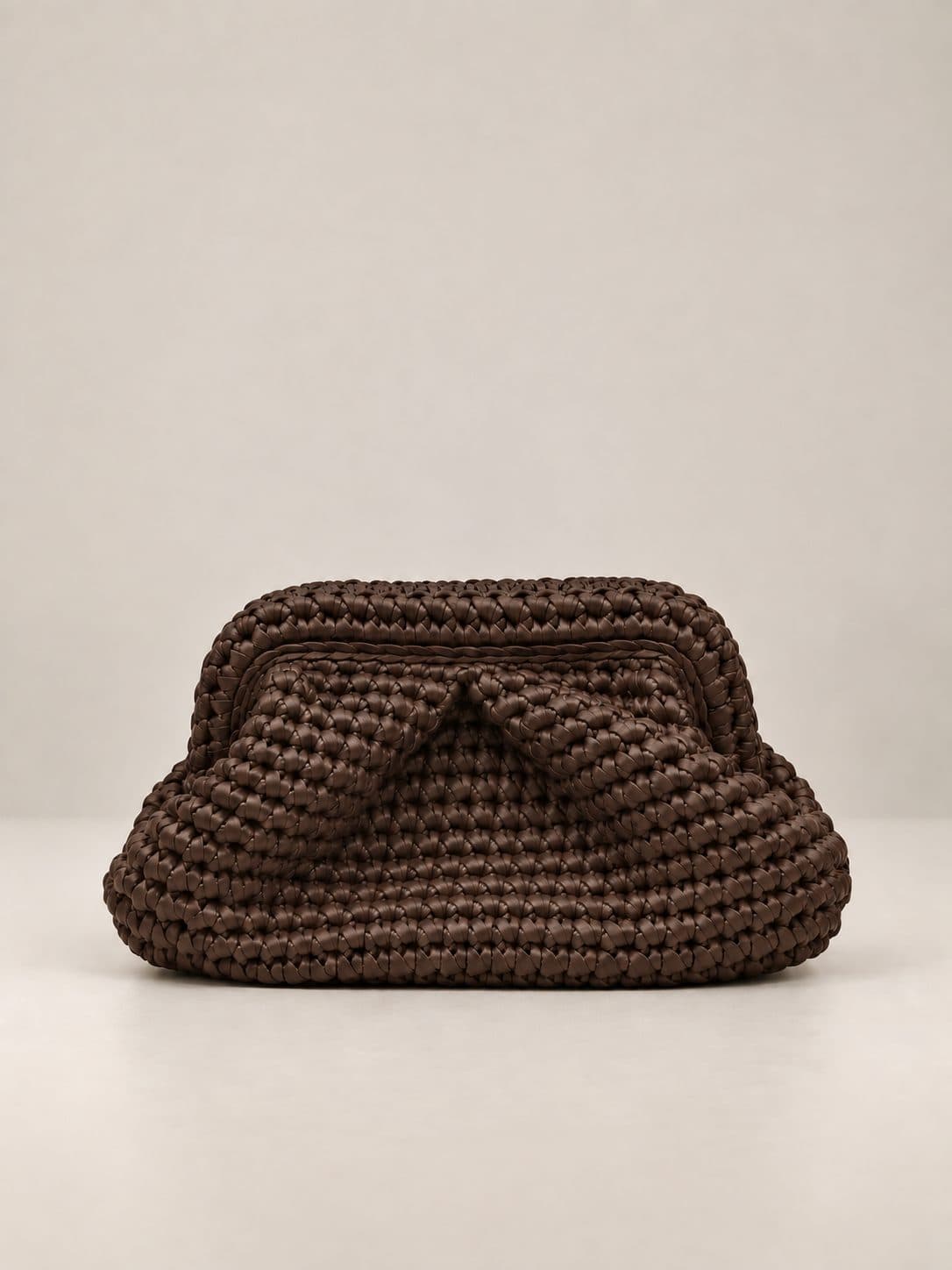 Mini Deri Klasik Clutch