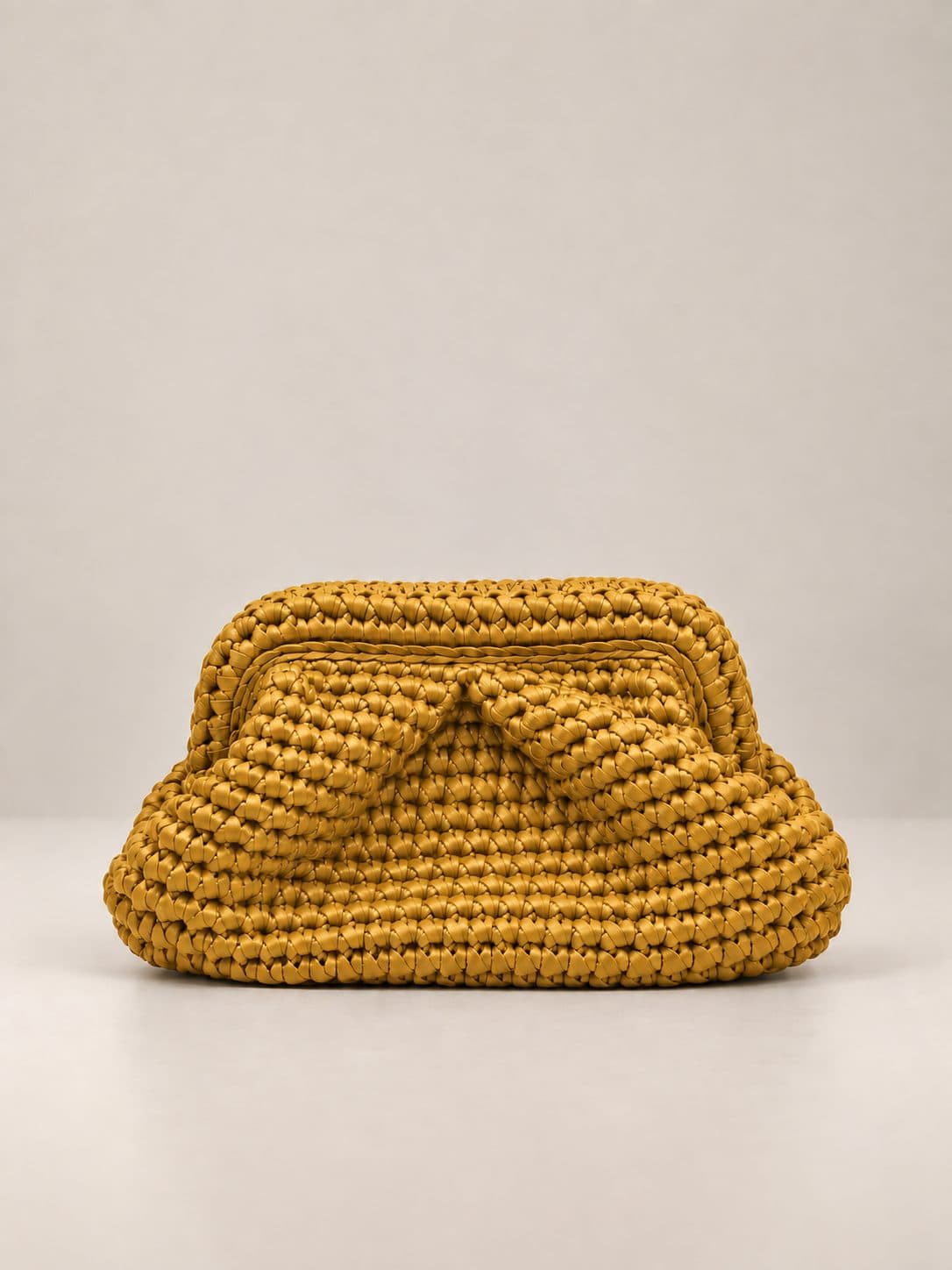 Mini Deri Klasik Clutch