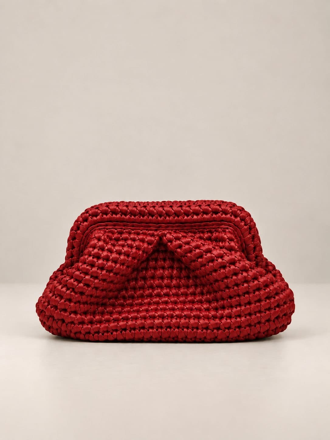 Mini Deri Klasik Clutch