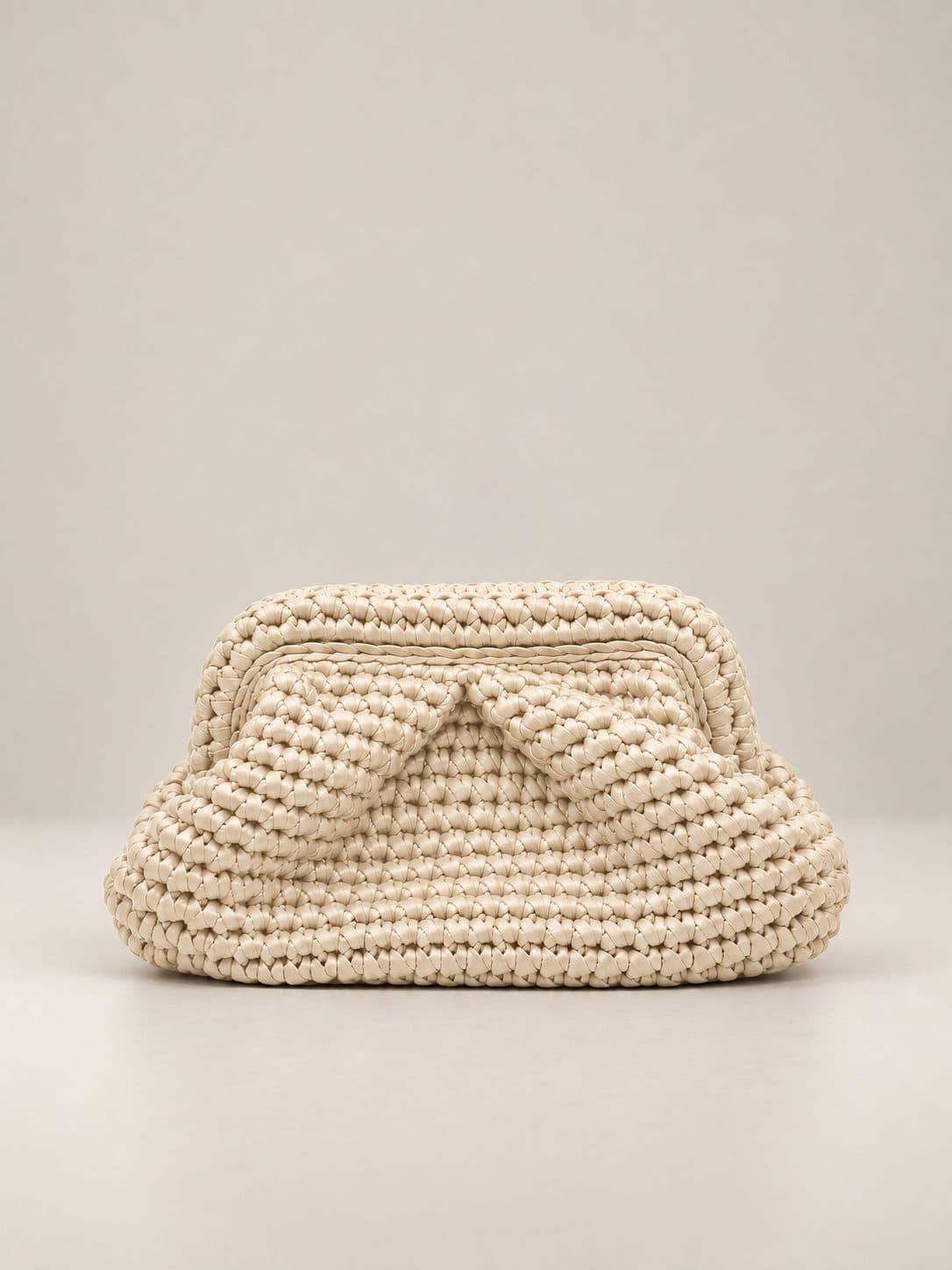 Mini Deri Klasik Clutch