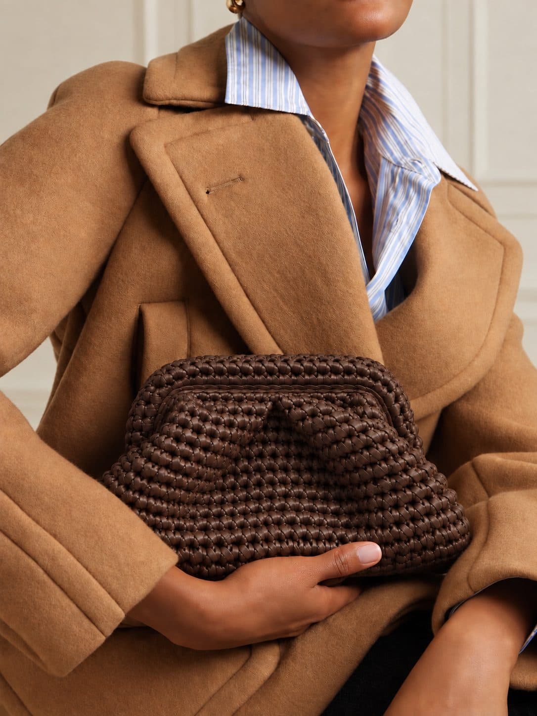 Mini Deri Klasik Clutch