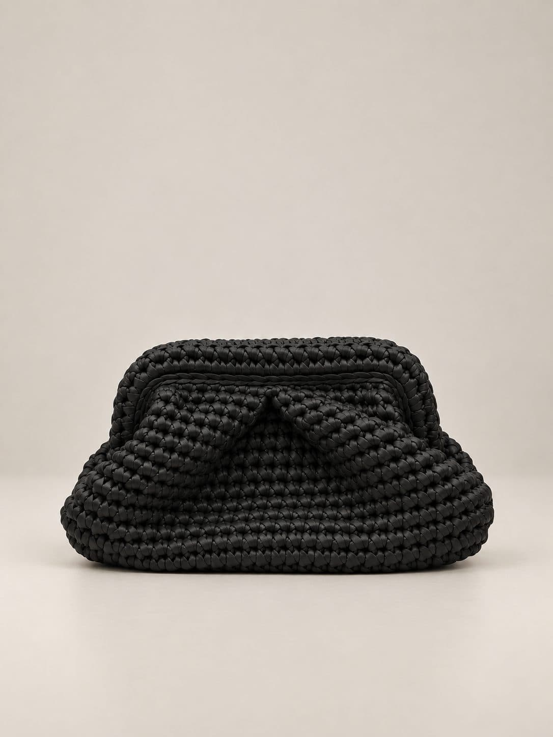 Mini Deri Klasik Clutch