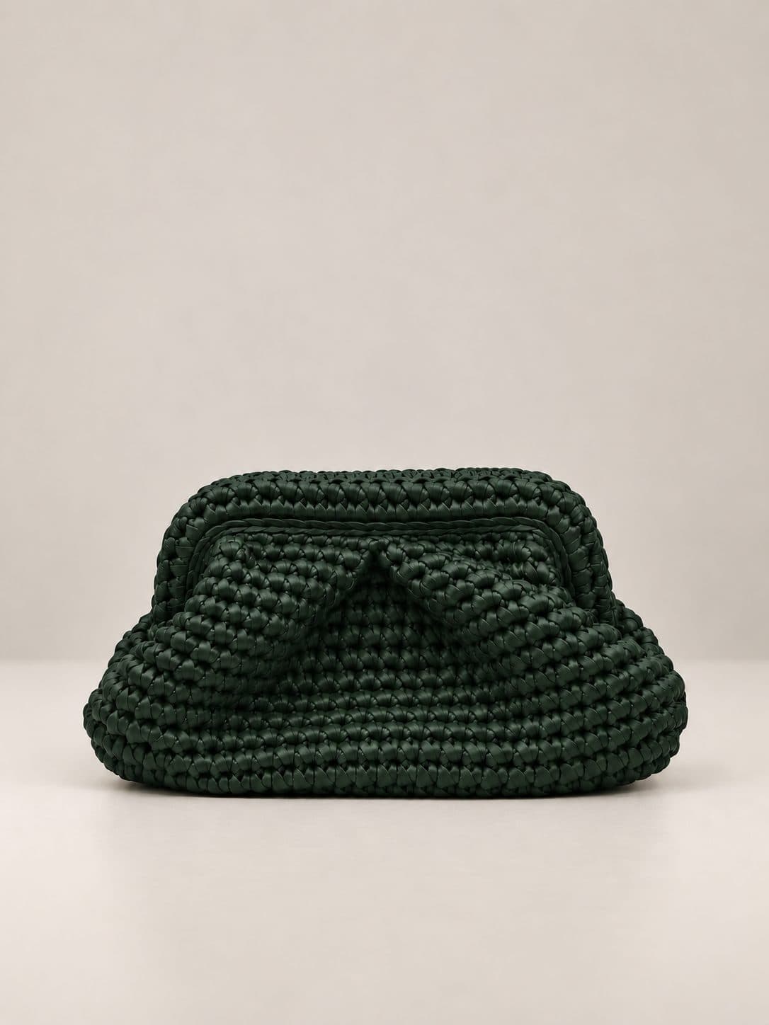 Mini Deri Klasik Clutch