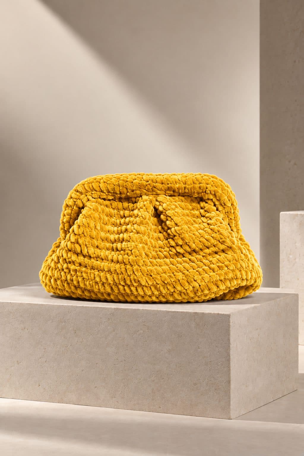 Mini Kadife Klasik Clutch