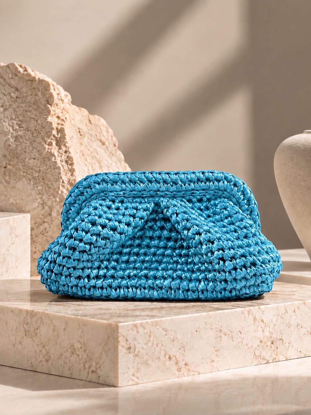 Mini Metalik Klasik Clutch