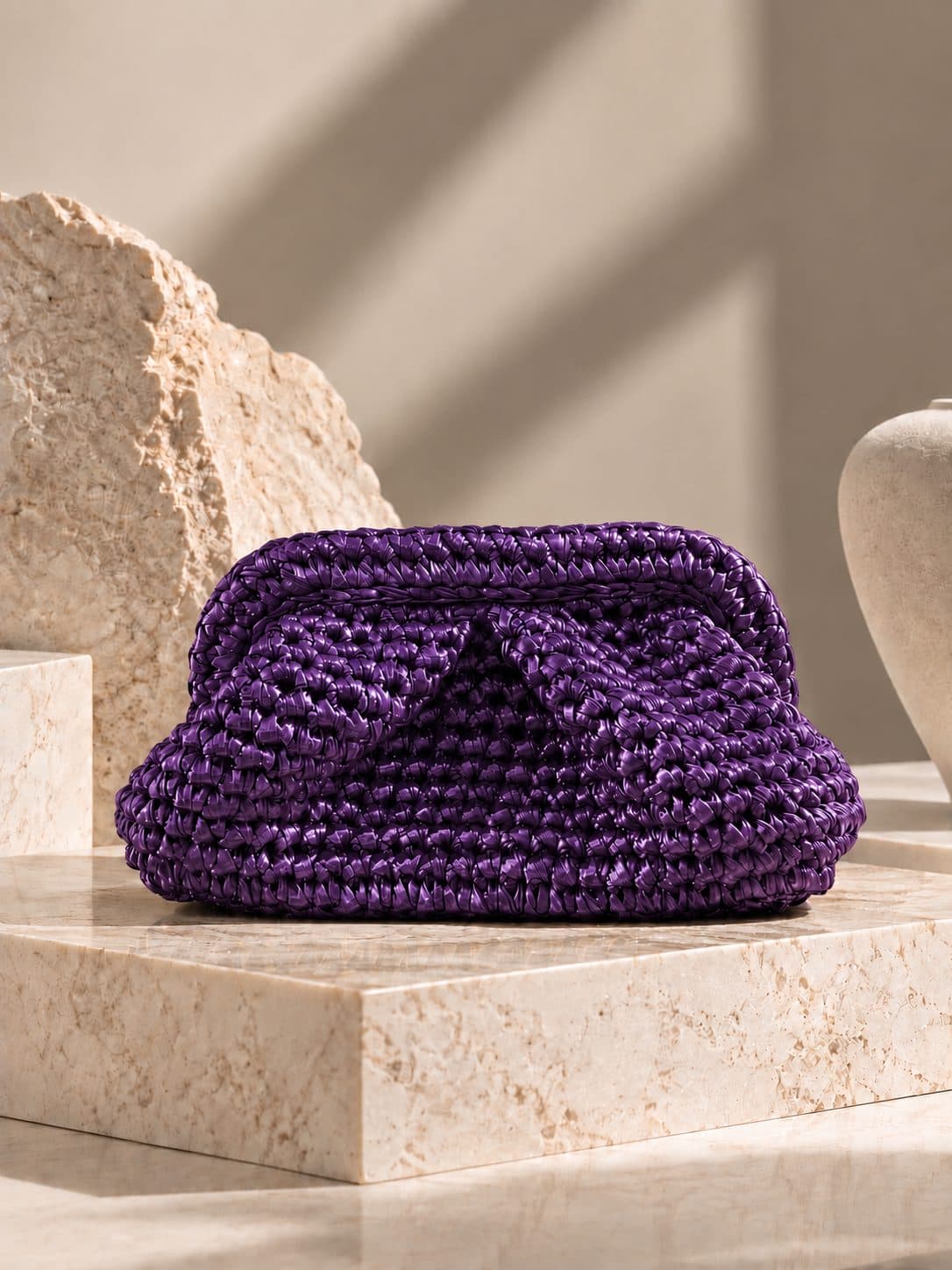 Mini Metalik Klasik Clutch