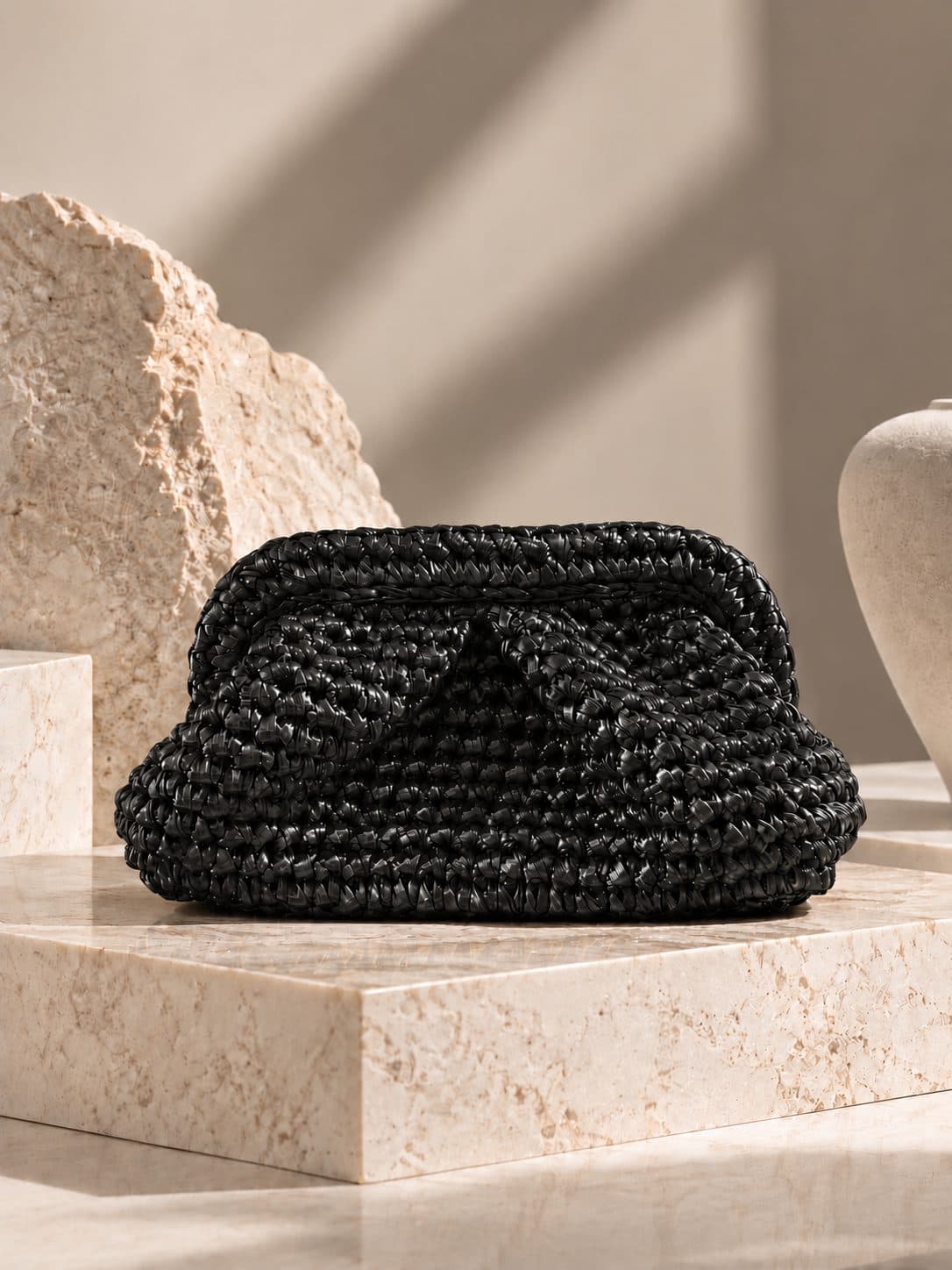 Mini Metalik Klasik Clutch