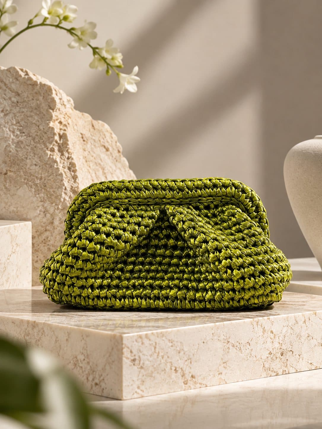 Mini Metalik Klasik Clutch
