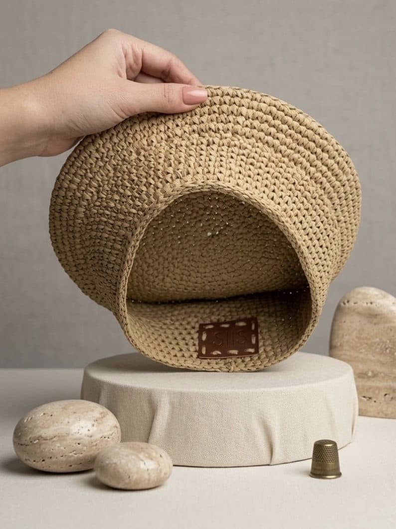 Rafya Pillbox Şapka — 4