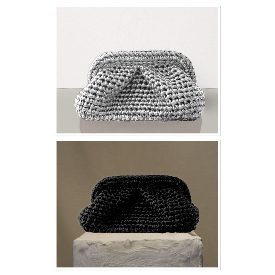 Metallic Classic Clutch